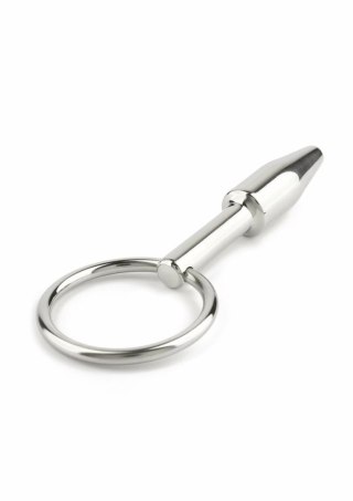 Mini Fucker Solid Plug stalowy korek intymny z ergonomicznym uchwytem