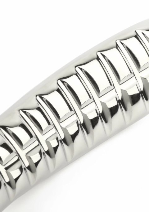Mr. Steel Devil's Tongue - stalowy model teksturowany, srebrny, 21 cm