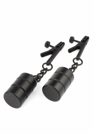 Mr. Steel Nipple Clamp Weight stalowe zaciski z obciążeniem regulowane