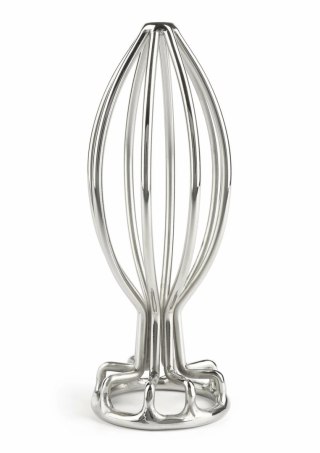 Mr. Steel Round Wire Plug Large stalowy lekki model ażurowy XL