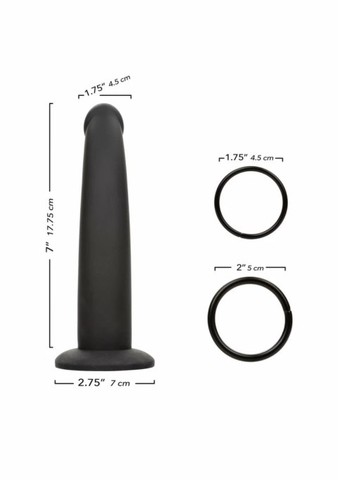 CalExotics Onyxxx Support Strap z silikonową sondą 7" i regulowaną uprzężą
