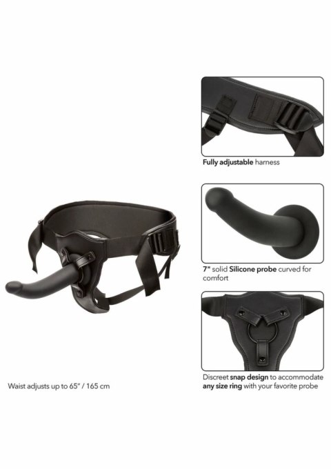 CalExotics Onyxxx Support Strap z silikonową sondą 7" i regulowaną uprzężą