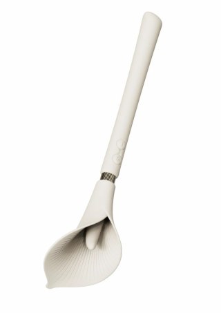 Zalo Calla Stimulator silikonowy model z ergonomicznym uchwytem fioletowy