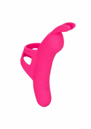 CalExotics Neon Vibes The Flirty Vibrator silikonowy model z uszkami, fioletowy