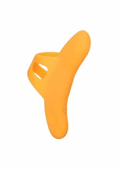 CalExotics Neon Vibes The Pleasure Vibrator silikonowy mini masażer palcowy 10 trybow