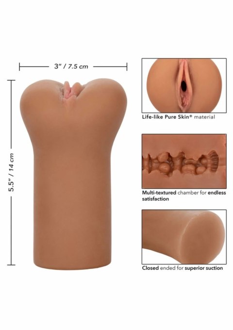 CalExotics Boundless Vulva model anatomiczny z teksturą Premium 716770097361
