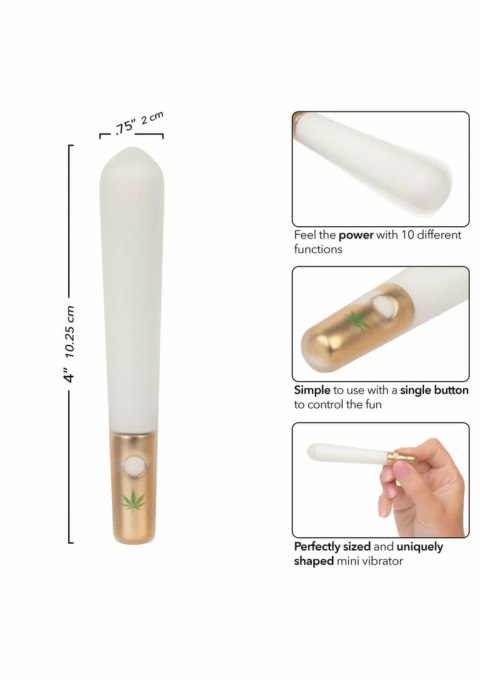 CalExotics Naughty Bits Smoke Show Mini Joint Vibrator kompaktowy 10 trybow