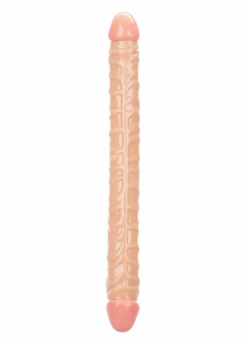 CalExotics Size Queen Double Dong 17 inch - podwojny model, elastyczny 43 cm