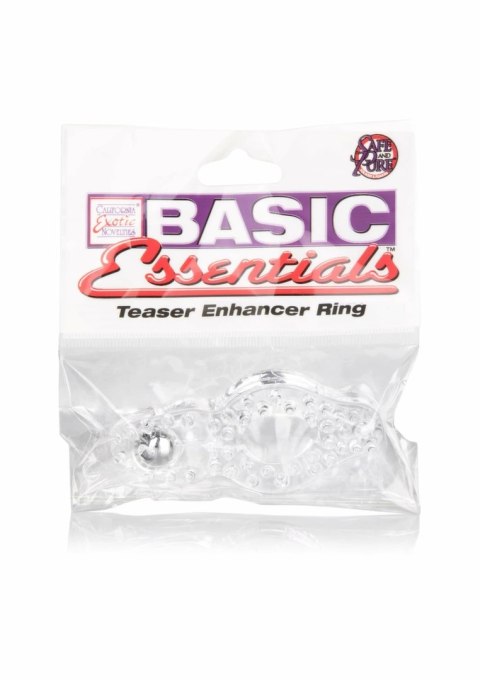 CalExotics Basic Essentials Teaser Enhancer Ring pierścień intymny TPR stalowy