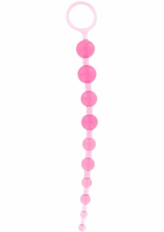 ToyJoy Thai Toy Beads kulki intymne silikonowe czarne 21 cm