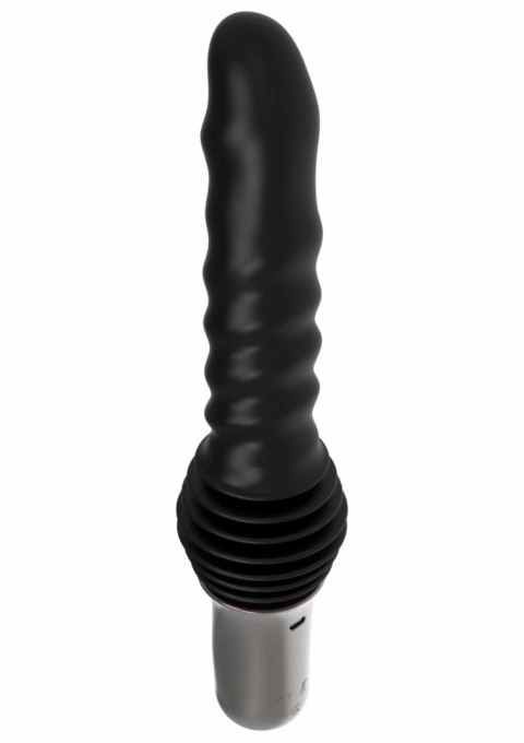Hidden Desire Anal Power Thrusting Vibrator - model z funkcją ruchu posuwistego, 37 cm