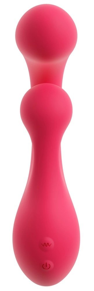 Sweet Smile G-Spot Vibrator z rotacją i podwojną mocą, fioletowy 18 cm