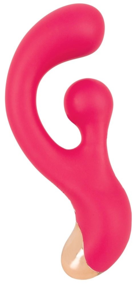 Sweet Smile G-Spot Vibrator z rotacją i podwojną mocą, fioletowy 18 cm