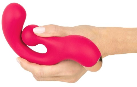 Sweet Smile G-Spot Vibrator z rotacją i podwojną mocą, fioletowy 18 cm