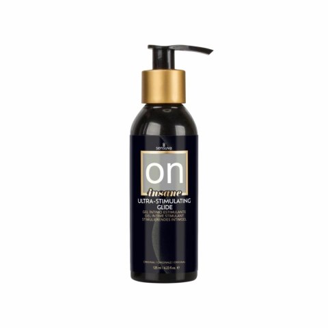 Sensuva Ultra-Stimulating On Insane 125 ml - żel intymny wodny z efektem chłodzącym