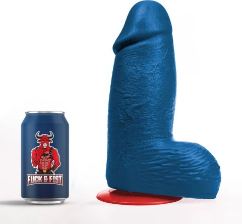 Dagr XL model anatomiczny z przyssawką 27,5 cm niebieski