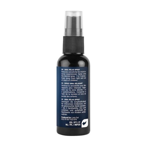 Fuck & Fist Anal Relax Spray 50 ml - Efektywny Spray Łagodzący