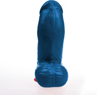 Fuck & Fist Thor XL Curved Blue 21 cm anatomiczny model z przyssawką