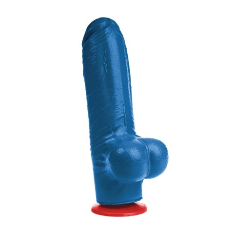 Fuck & Fist Tyr XL Niebieski Model Anatomiczny z Przyssawką 28 cm