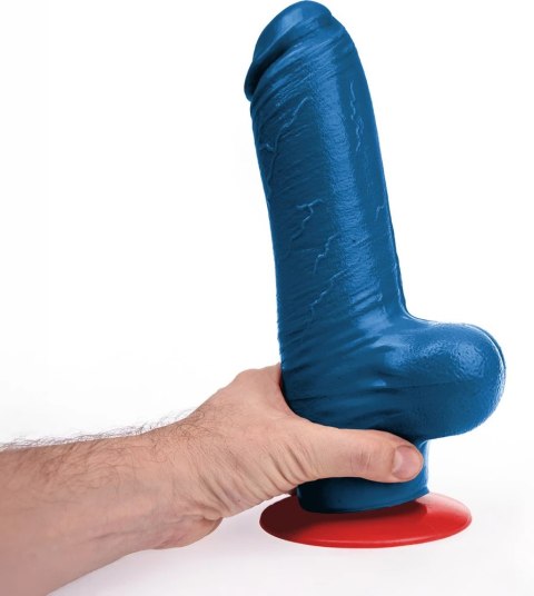 Fuck & Fist Tyr XL Niebieski Model Anatomiczny z Przyssawką 28 cm