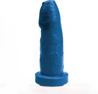 Magni L Model Intymny 21 cm Niebieski z Przyssawką PVC