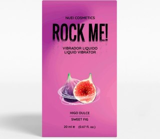 Nuei Rock Me! Żel aktywujący Sweet Fig 20 ml - efekt wibrujący, wegański