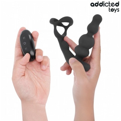Addicted Toys Prostata Rotator z pilotem - silikonowy, 10 trybow, USB