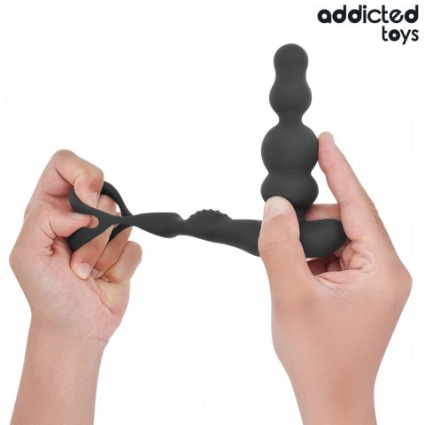 Addicted Toys Prostata Rotator z pilotem - silikonowy, 10 trybow, USB