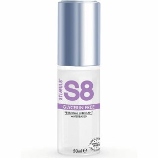 STIMUL8 S8 Lubrykant wodny bez gliceryny 50 ml - formuła hypoalergiczna