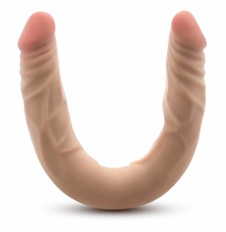 Dr. Skin Plus model podwojny 35,5 cm silikonowy, elastyczny, beżowy