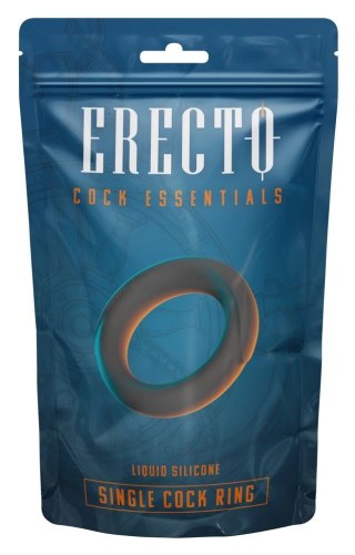 Erecto Pierścień Intymny Single z Elastycznego Silikonu 2,6 cm