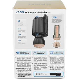 Kiiroo KEON WiFi Combo - Zestaw Interaktywny Sterowany Aplikacją z Feel Stroker, jasny