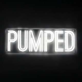 LED Neon Brand Sign Pumped - Tablica Reklamowa z Zasilaczem EU