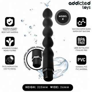 Addicted Toys Model 6 - Szczoteczka higieniczna z adapterem prysznicowym