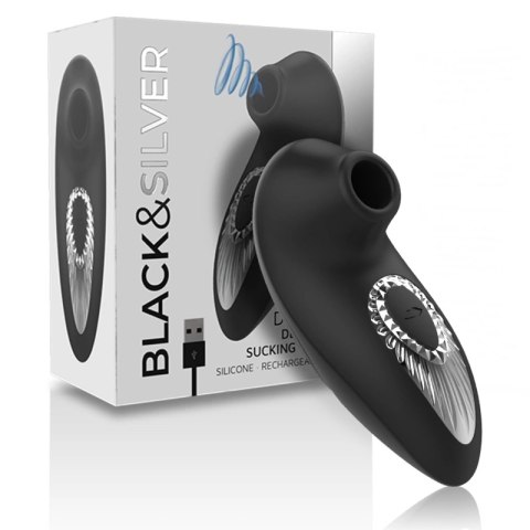 Black&Silver Drake Deluxe System 10 Trybow Silikonowy Czarny