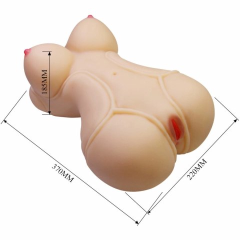 Crazy Bull Diana anatomiczny tors damski 5kg z podwojnym wejściem TPR