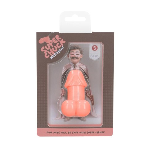 ToyJoy Super Chuck breloczek dekoracyjny w kolorze cielistym