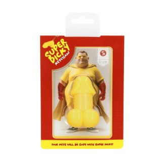 ToyJoy Super Dicky brelok do kluczy żołty - zabawny gadżet kolekcjonerski