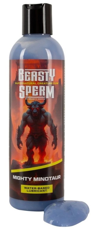 Beasty Cocks Sperm 250 ml - szary żel intymny na bazie wody