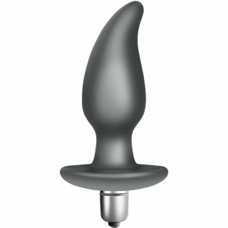 Climaximum Idosi - Wibrujący korek analny z 10 trybami, silikonowy, czarny