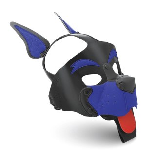 Alpha Dog Niebieska Maskotka K9 - Regulowana Anatomiczna Maska Pupila
