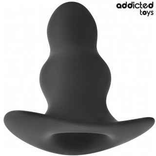Addicted Toys Hollow Plug XXL 15,2 cm - silikonowy anatomiczny model otwarty