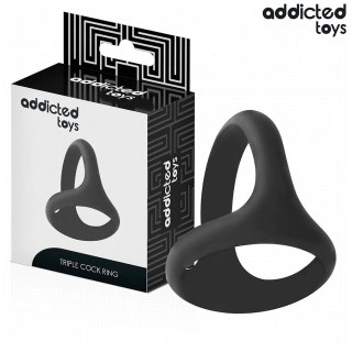 Addicted Toys Potrojny Elastyczny Pierścień Wspierający 58 mm
