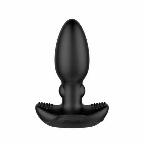 Nexus Beat - Wibrujący masażer analny z pilotem, silikonowy, czarny 11,2cm
