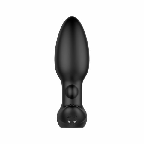 Nexus Beat - Wibrujący masażer analny z pilotem, silikonowy, czarny 11,2cm