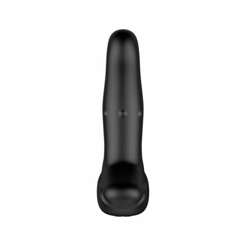 Nexus Revo Ring - Anatomiczny masażer zdalny z rotacją i wibracją, czarny 13,5cm