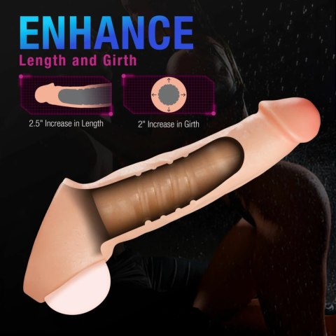 Blush Performance Plus Thrive Xtender silikonowy 6,3 cm z systemem dopasowania