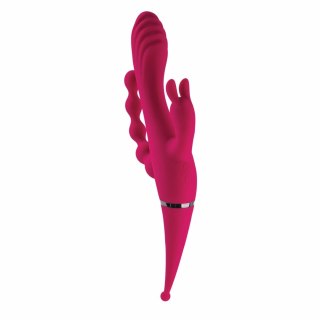 Evolved Novelties Four By Four Magenta - wielofunkcyjny model 4-silnikowy