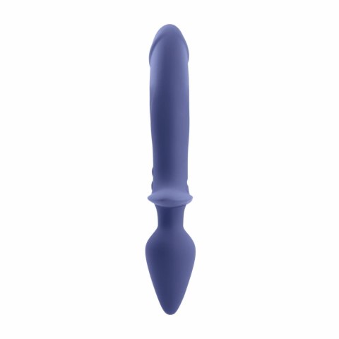 Gender X Dual Defender silikonowy wibrator dwustronny 26 cm z pilotem