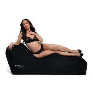 Bedroom Fantasies The Lounger Ławka Dmuchana Czarna Ergonomiczna